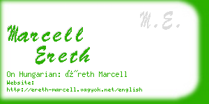 marcell ereth business card